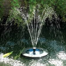 solar powered fountains